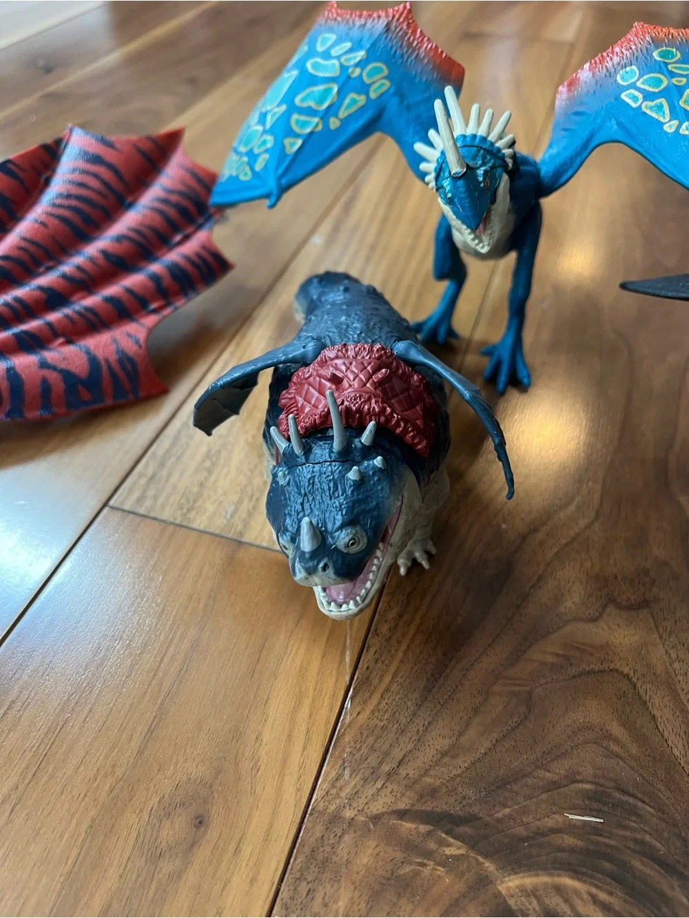 Set of four dragons
